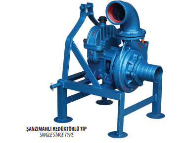 Redüktörlü Su Pompası